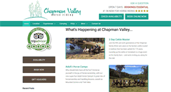 Desktop Screenshot of chapmanvalleyhorseriding.com